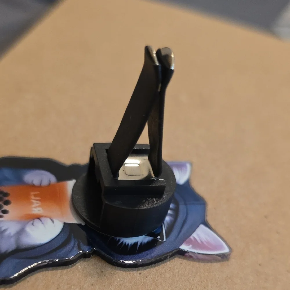 Cool Cat Car Vent Clip Sipping Boba Tea